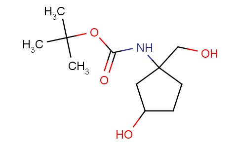 (3-HYDROXY-1-HYDROXYMETHYL-CYCLOPENTYL)-CARBAMIC ACID TERT-BUTYL ESTER
